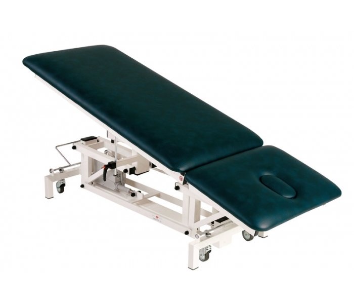 Wesseling Practical 3 onderzoeksbank, elektrisch met handsch, RAL 9010, 70cm breed,,neusgat