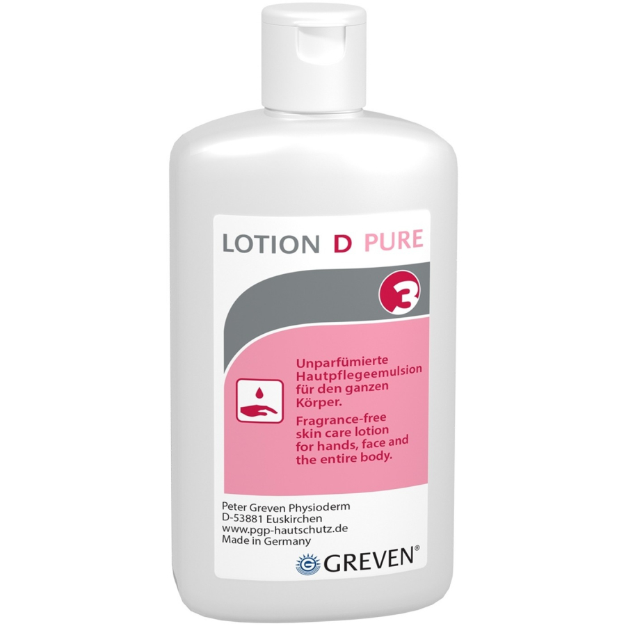 Physioderm Lotion D Pure huidverzorgingslotion, geurvrij, 100ml/flacon