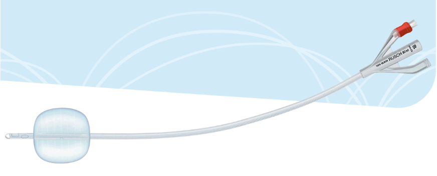 Rüsch 173910 Brilliant 3-weg balloncatheter, siliconen, Couvelaire, Ch16 – 80ml, steriel