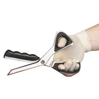 Robin Safety-boy reddingsschaar, chroom met houder
