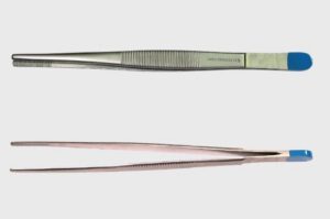 Anatomisch pincet, 14cm, disposable, RVS, steriel