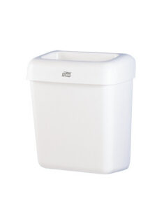 Tork Afvalbak 20 liter, wit, kunststof