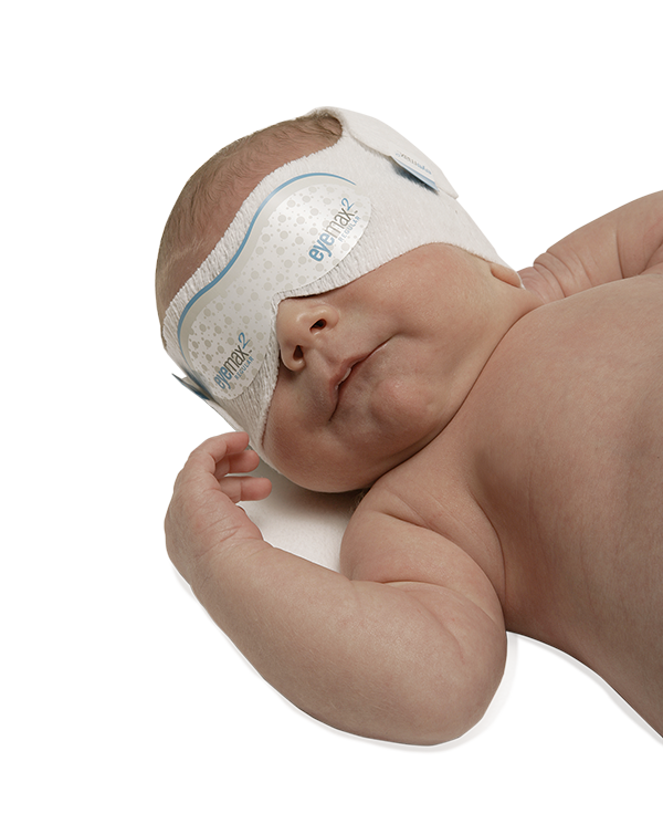 EyeMax2 Preemie fototherapie bril voor prematuur baby, oranje