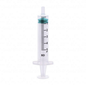 BD Emerald 307731 injectiespuit, 5ml, luer, centrisch, 3-delig, steriel