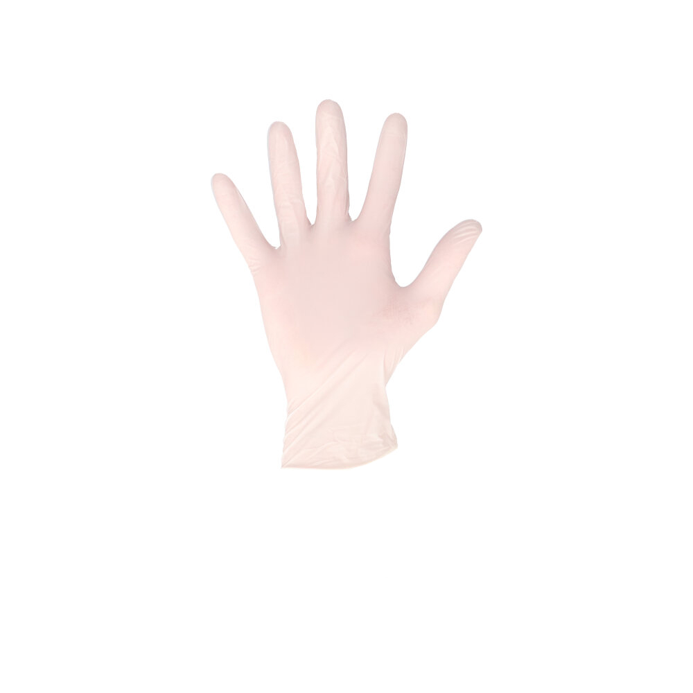 CMT soft nitril handschoenen, wit, poedervrij, large (8-9), 100st/dispenser, 1