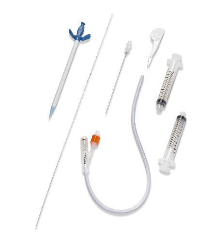 S-Cath suprapubische catheter met introducer set, Ch14, 10ml, siliconen, steriel