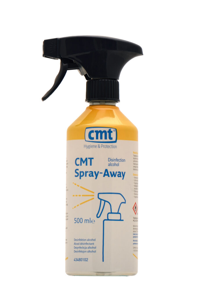 CMT Spray-Away® disinfection alcohol, 14026N, 500ml flacon