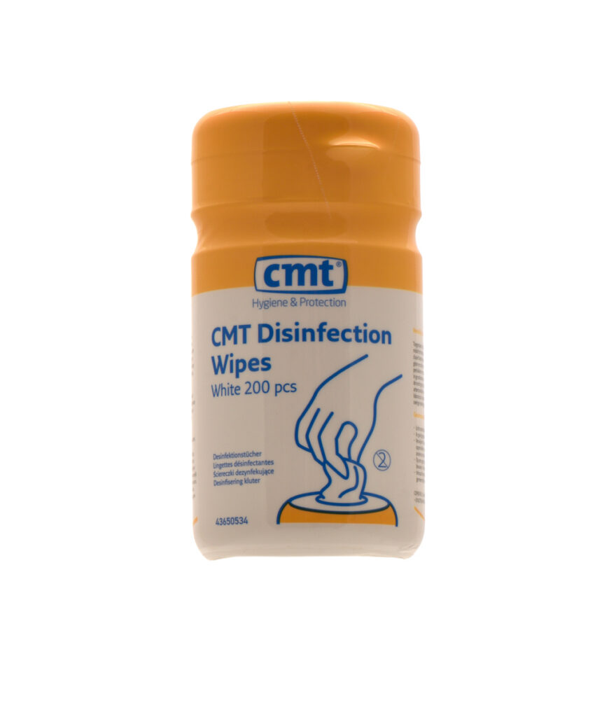 CMT desinfectiewipes, wit, NL, 200wipes/bus