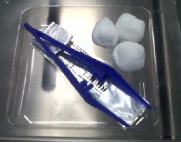 Matoset onthechtingsset: wattenbollen/stitchcutter/pincet, steriel