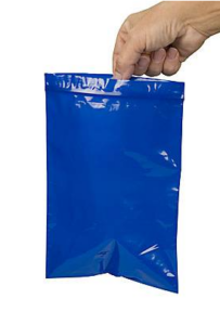 Heka Bluebag stoma afvalzakje, gripsluiting, niet steriel