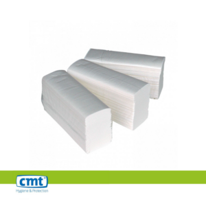CMT Handdoekpapier M-vouw Eco, cellulose, 2-laags, wit, 20,6x32cm, 25x120st, 3