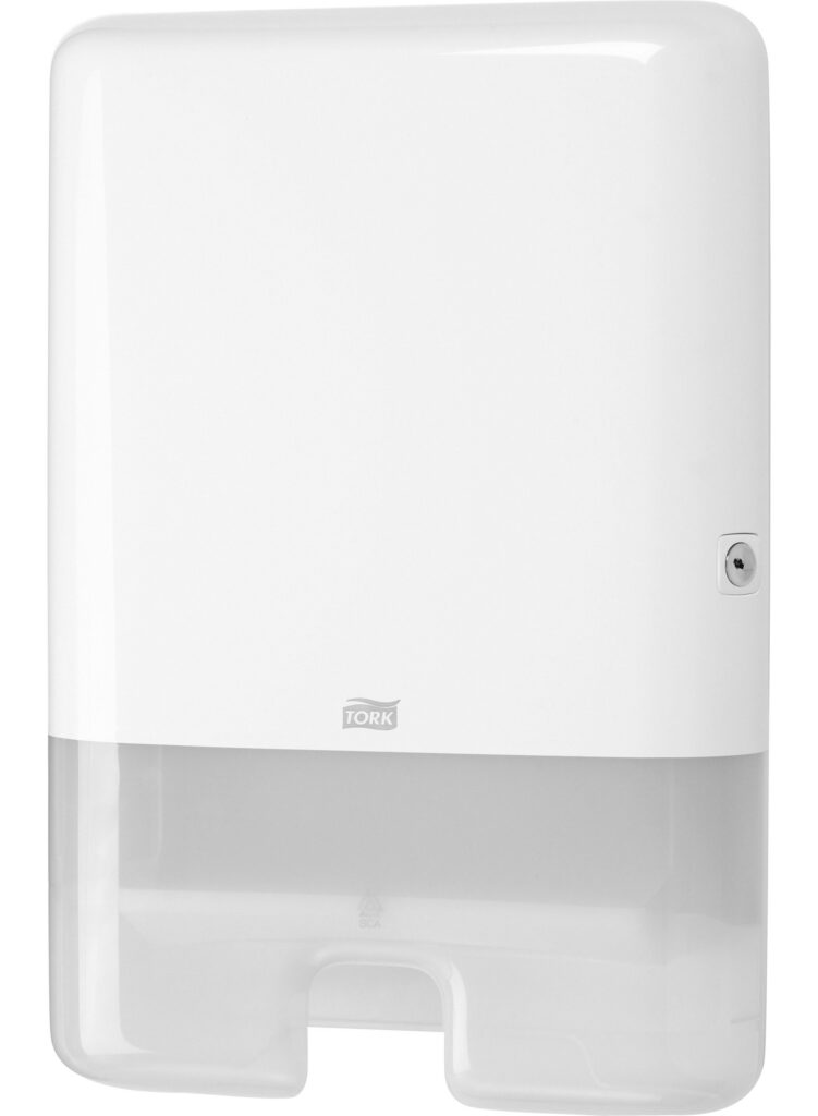 Tork Xpress® Multifold Handdoek Dispenser, wit, kunststof, Elevation-Line contract