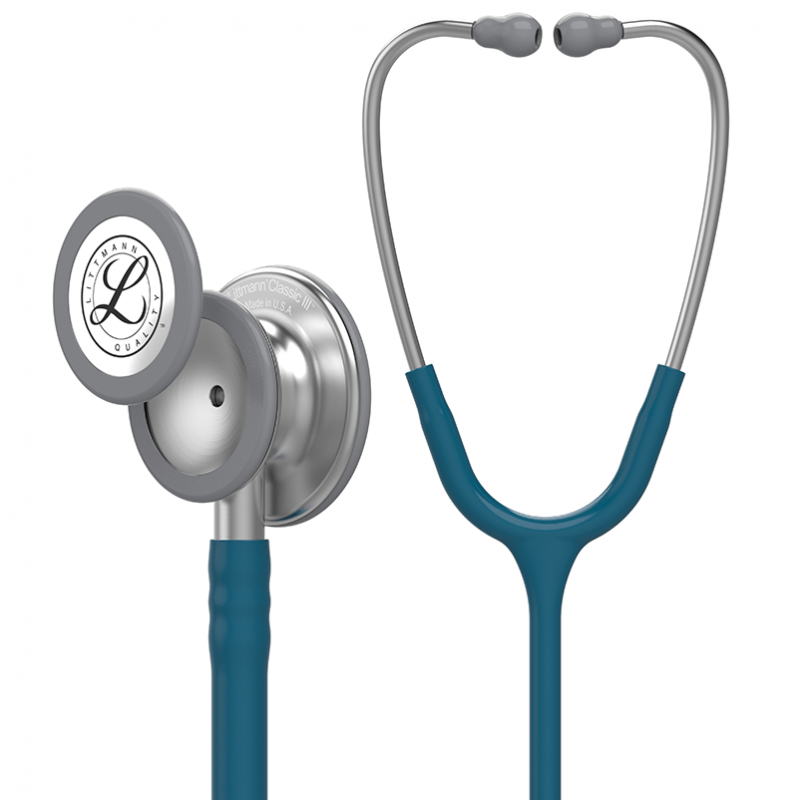 3M Littmann Classic III stethoscoop, caribbean blue