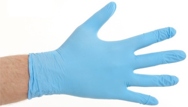 GEN-X nitril blauwe handschoenen, x-large, EN374, EN455, 100st/dis, 1