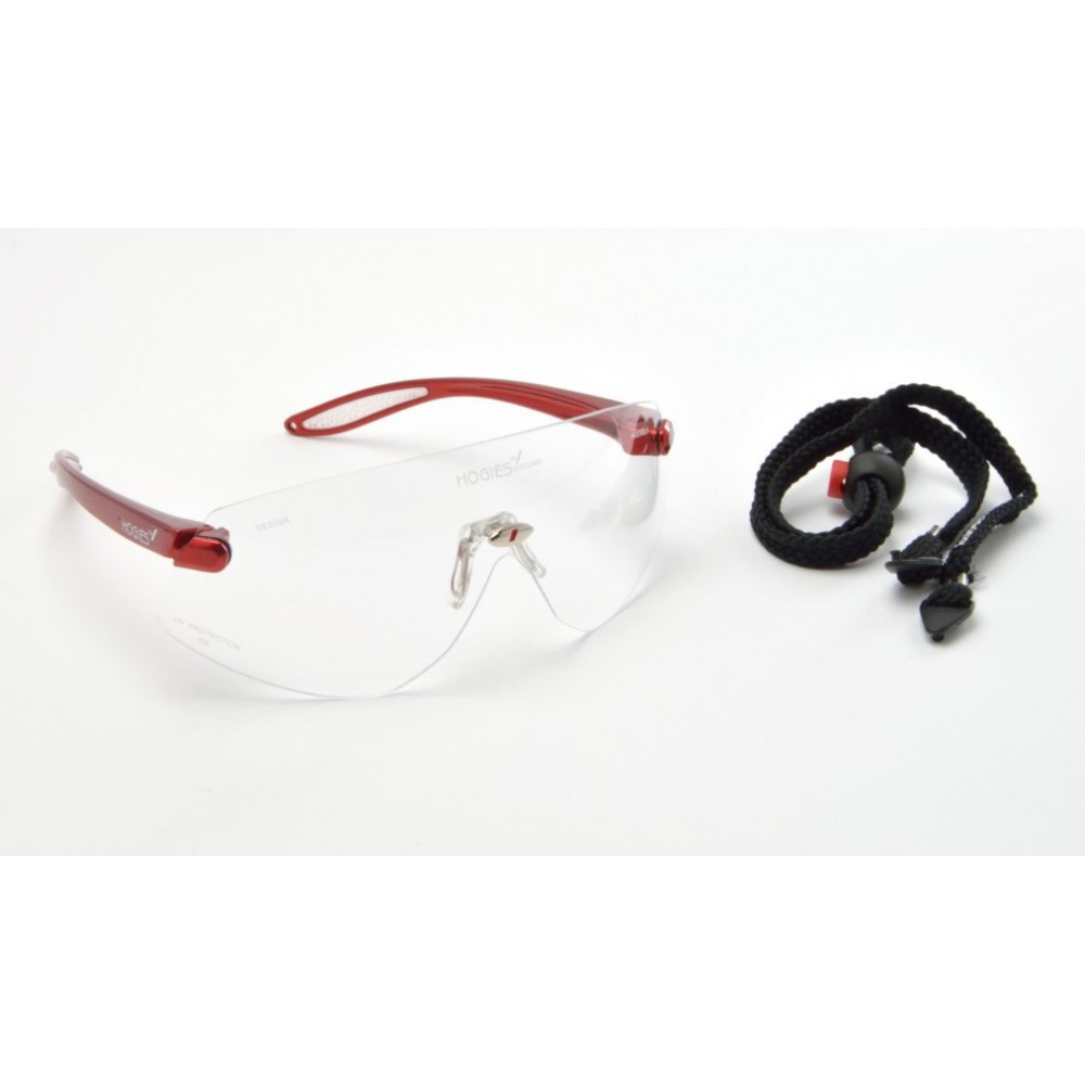 Hogies Eyeguard spatbril, rood