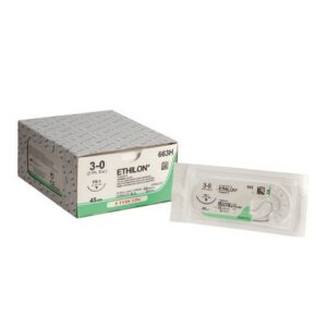 Ethilon hechtdraad m2 usp3-0, single armed, fs-1 45cm, zwart, steriel