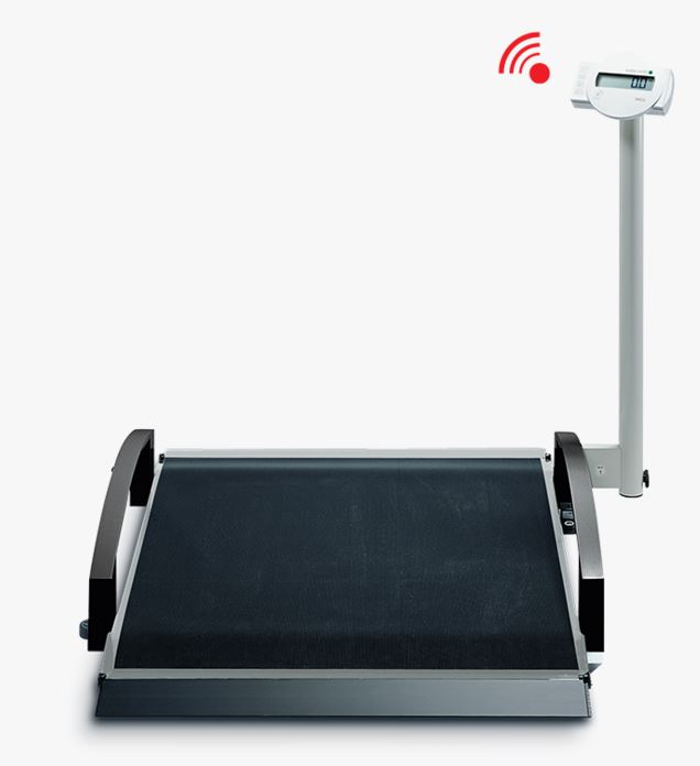 Seca 665 digitale rolstoelweegschaal, inklapbaar, 360 graden, ijkklasse III, CE klasse 1m