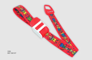 Kimetec 500187 stuwband, disposable, kind, clown motief, rood