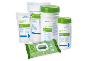 Mikrozid AF wipes, 20x20cm, 220wipes/bus, 10bus/doos