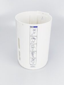 Mediplast braakzak/vomitbag wandhouder