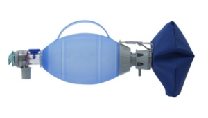 Ambu beademingsballon, siliconen, oval plus, drukbegrenzingsventiel, volwassenen, zonder masker