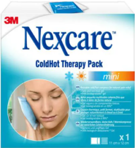 3M Nexcare Coldhot mini gelpack, 10x10cm, reusable