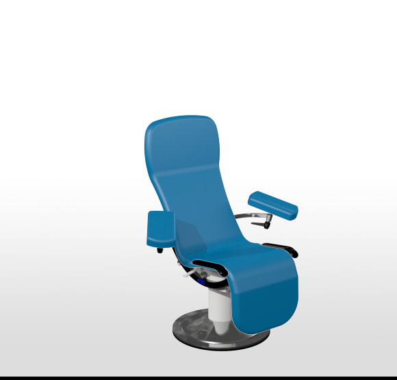 Promotal 8000-02R Deneo prikstoel, vaste hoogte, met rotatie, Sit&Go