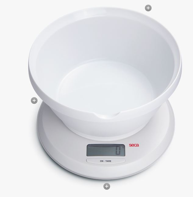 Seca dieet/ingredienten weegschaal, 3,0kg/1g