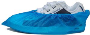 Clicky schoenovertrek, PE, blauw, 20my