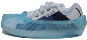 Clicky schoenovertrek, non woven, blauw, antislip, 100my