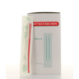 Noba 974211 wattenstok, hout, tip 10-11mm, steriel