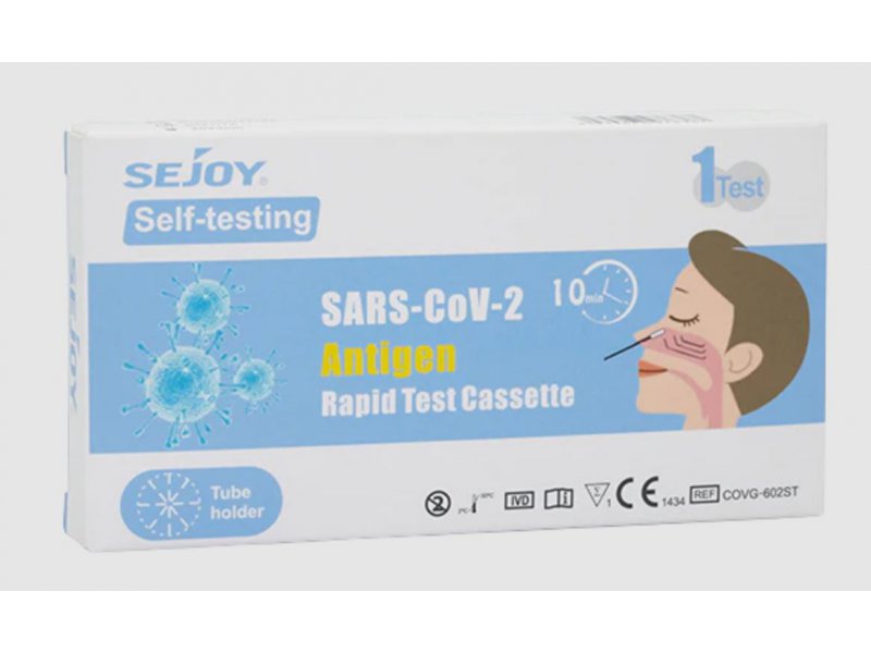 Zelftest SEJOY SARS-CoV-2 Antigen Rapid Test (nasal swab)