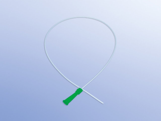 Afzuigcatheter, standaard, 1 centrale en 2 zijdelingse openingen, ch.12, steriel