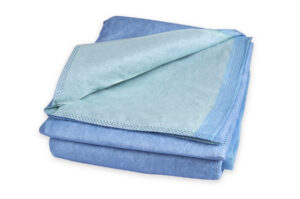 EMDAMED Heating blanket, NW standard 300g/m2, green/blue, 210×110 cm, 25pcs/box