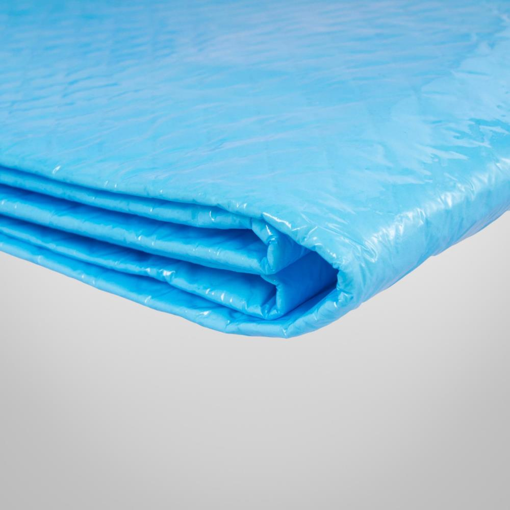 EMDAMED beschermlaken OK tafel, absorberend, anti-slip, blauw, 230×100 cm