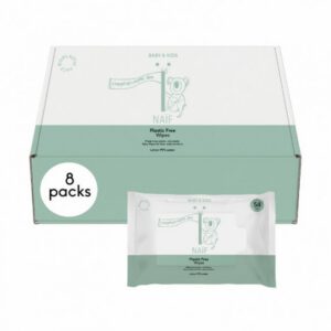 Naïf babydoekjes, 54st/pak, 8pak/doos
