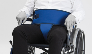 Salvaclip Standaard SCP4275L rolstoelfixatieband inclusief bekkenfixatie, velcro sluiting, L