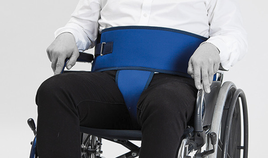 Salvaclip Standaard SCP4275L rolstoelfixatieband inclusief bekkenfixatie, velcro sluiting, L