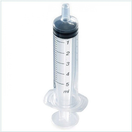 Terumo injectiespuit, Luer, 5ml, 3-delig, zonder canule, SS05S, steriel
