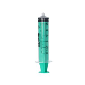 DicoNex spuit 50/60 ml. 3-delig LL (luer lock) steriel
